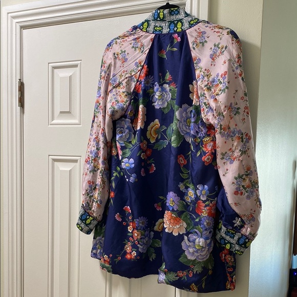 Johnny Was Reversible Floral Women's Jacket - Multicolor - Picture 2 of 7